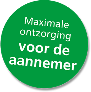 maximale ontzorging aannemer